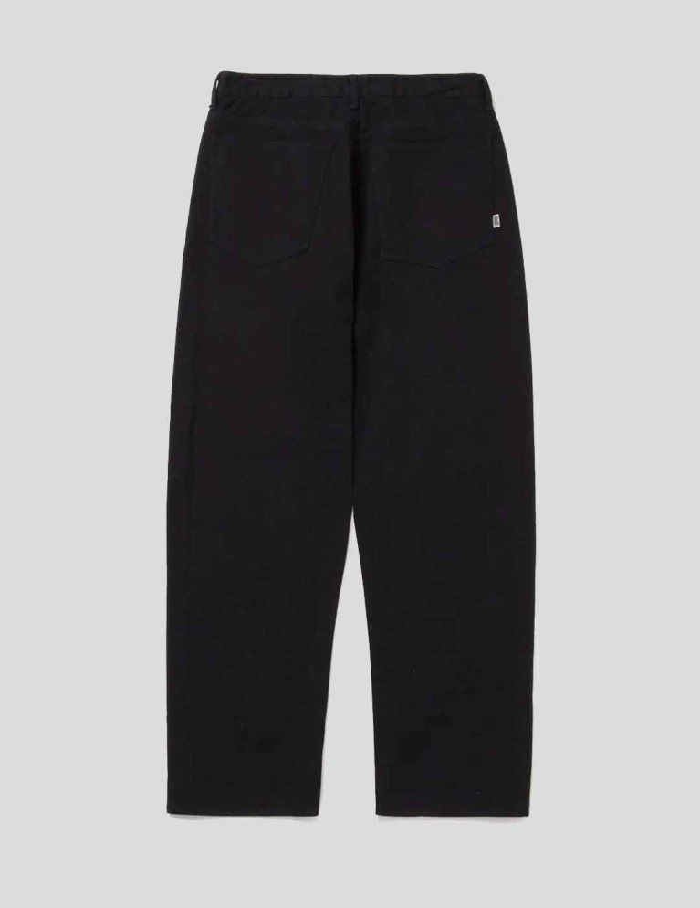 Pantalón HUF cromer signature pant washed black